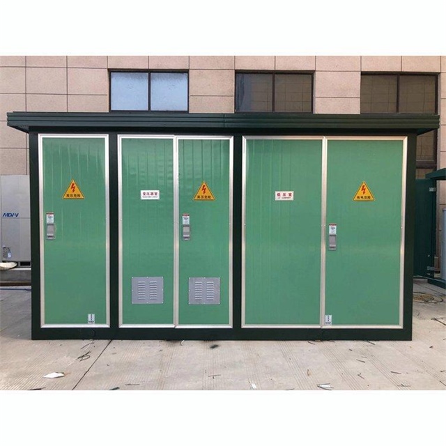 闽侯1600KVA欧式箱式变压器